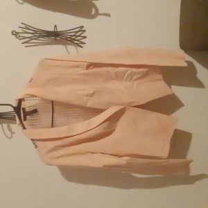 Fashion blazer light pink